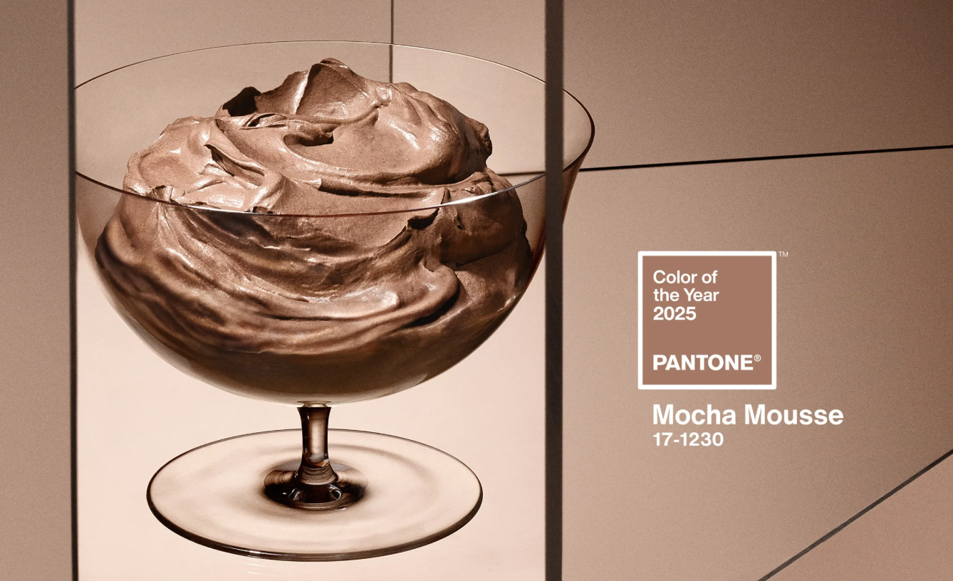 Pantone Introduces Pantone Color of the Year 2025 Mocha Mousse Big